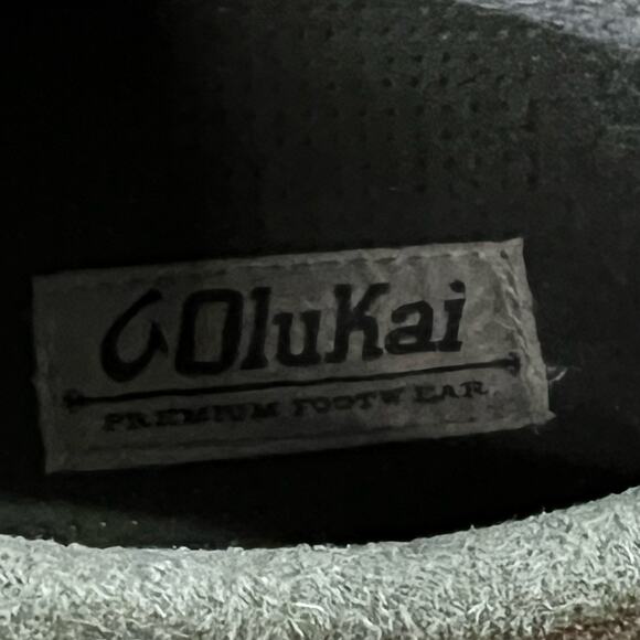 Olukai Kamuela Ankle Casual Chukka Boots Brown Leather Men\'s 11.5 US (46 EU) EUC main image 7